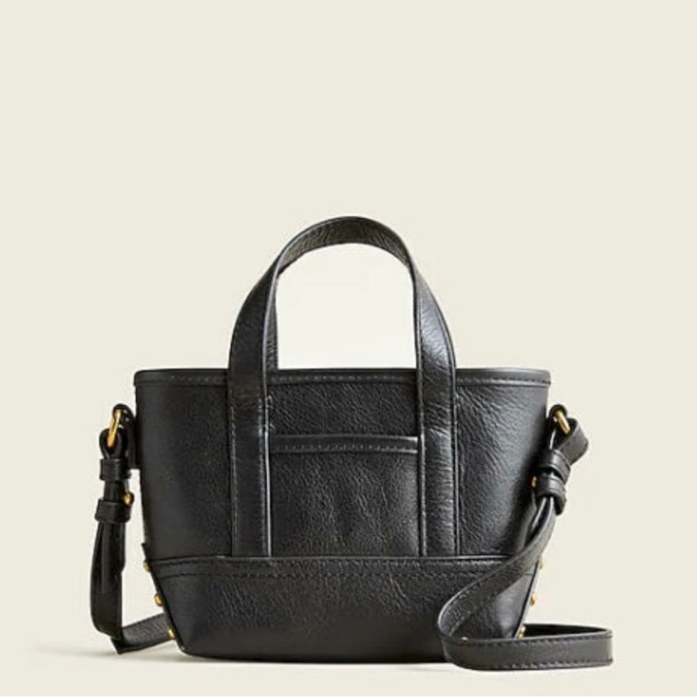 J.Crew Mini Montauk Leather Tote